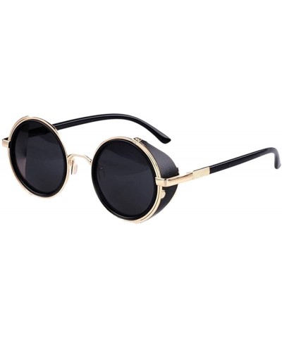 Aviator Men Womens Aviator Sunglasses Outdoor Vintage Retro Round Sunglasses - E - CY121VEWE3B $7.00