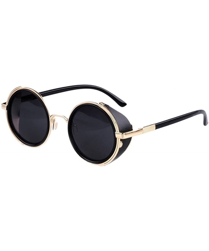 Aviator Men Womens Aviator Sunglasses Outdoor Vintage Retro Round Sunglasses - E - CY121VEWE3B $7.00