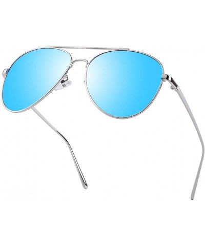 Aviator Classic Aviator Sunglasses for Men UV 400 Protection Polarized Mens Women Sunglasses 8036 - CO18RYC3ORU $12.24