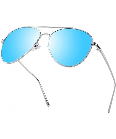 Aviator Classic Aviator Sunglasses for Men UV 400 Protection Polarized Mens Women Sunglasses 8036 - CO18RYC3ORU $25.13