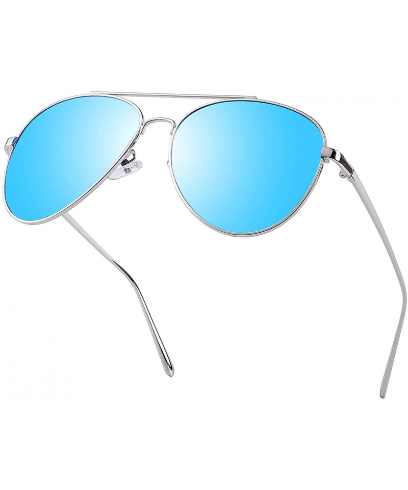 Aviator Classic Aviator Sunglasses for Men UV 400 Protection Polarized Mens Women Sunglasses 8036 - CO18RYC3ORU $12.24