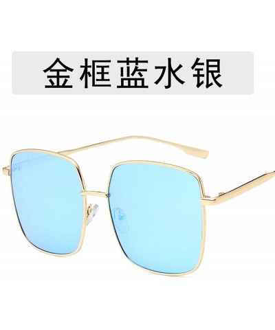 Semi-rimless New Retro Classic Vintage Square Oversize Sunglasses Men Sun Glasses Women Metal Frame Lens Eyewear UV400 - 1 - ...