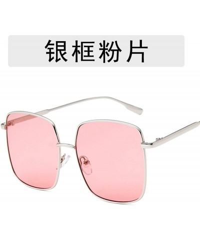 Semi-rimless New Retro Classic Vintage Square Oversize Sunglasses Men Sun Glasses Women Metal Frame Lens Eyewear UV400 - 1 - ...