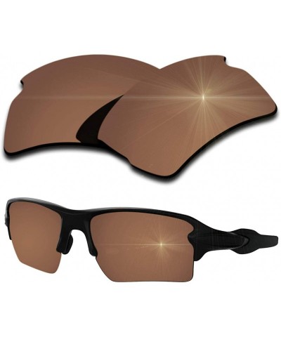 Sport Polarized Replacement Lenses Flak 2.0 XL Sunglasses - Multiple Colors - Brown - C418CZXXD0W $12.11