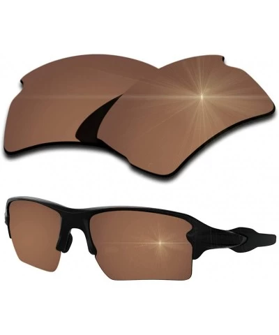 Sport Polarized Replacement Lenses Flak 2.0 XL Sunglasses - Multiple Colors - Brown - C418CZXXD0W $18.66