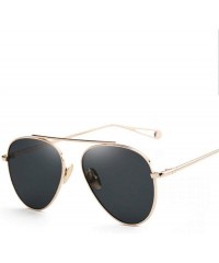 Oversized Vintage Sunglasses Women Brand Designer Pink Mirror Sun Glasses Ladies Female 6 - 5 - CZ18YZWKIUC $11.54