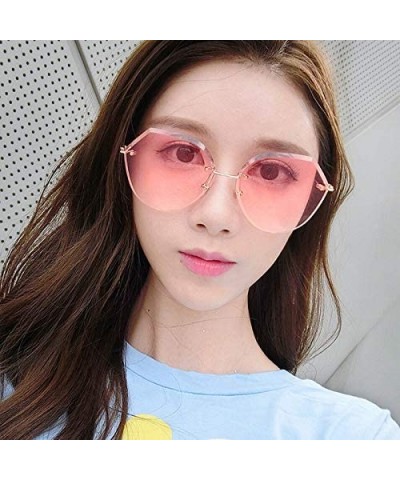 Sport Women Hipster Polygon Sunglasses UV400 Metal Frame Eyewear - nk - CR19C4G9900 $9.58