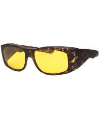 Oversized Night Vision Glasses Fit Over Glasses Wear Over Prescription Glasses Polarized Wrap Sunglassess - 1 - CG18A05I9C2 $...