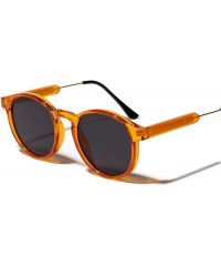 Goggle Retro Women Sunglasses Transparent Round Men Vintage Circle Eyeglasses Brand Classic Lentes De Sol Mujer S1090 - CC197...