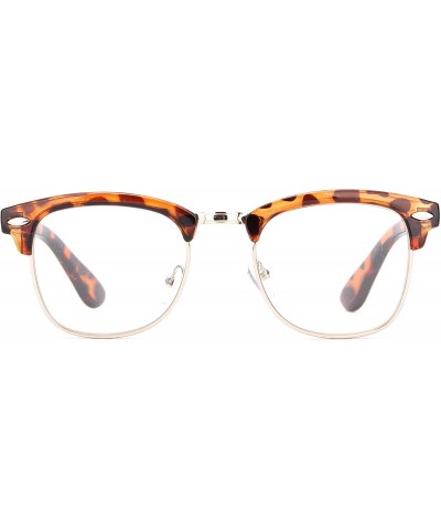 Oval Babo" Slim Oval Style Celebrity Fashionista Pattern Temple Reading Glasses Vintage - 9053 Tortoise - CA11P2CAXSB $7.23