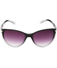 Cat Eye Women's U280 Cat-Eye Sunglasses - 57 mm - Black Fade - C31296VODMV $22.15