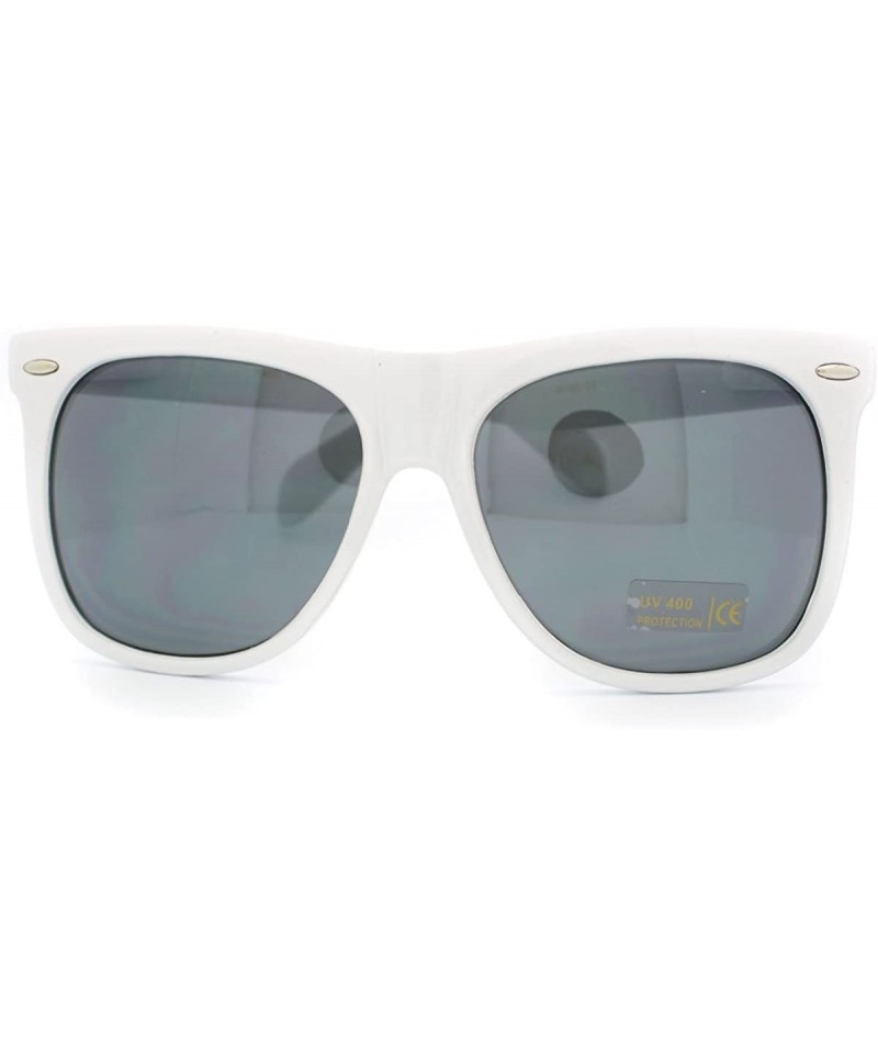 Oversized White Original Oversized Sunglasses - CX119QO9JK5 $17.43