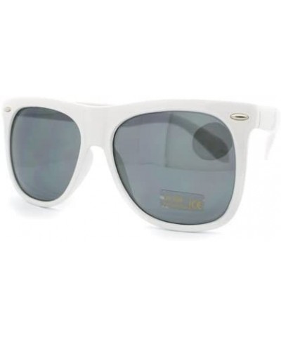 Oversized White Original Oversized Sunglasses - CX119QO9JK5 $7.54