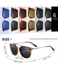 Square Square Frame Sunglasses for Men Driving Sun Glasses Summer Eyewear UV400 - C2silver Black - CG199I896RL $10.56