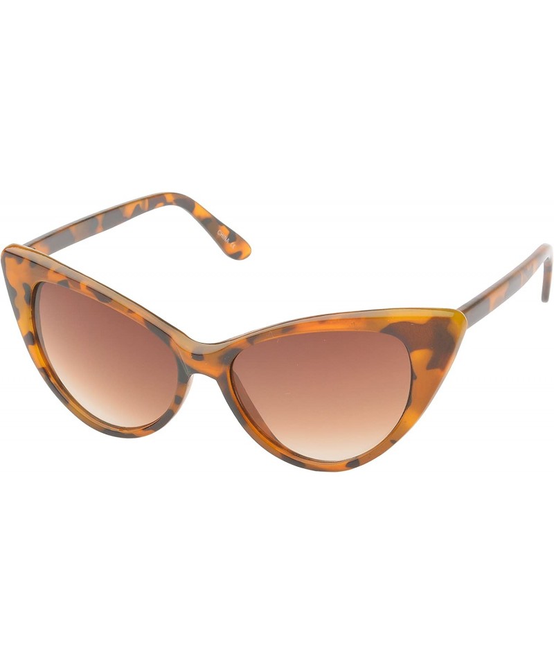 Cat Eye 'Colville' Cat eye Fashion Sunglasses - Leopard - CP11PMFKTEH $7.92