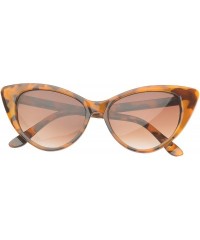 Cat Eye 'Colville' Cat eye Fashion Sunglasses - Leopard - CP11PMFKTEH $7.92