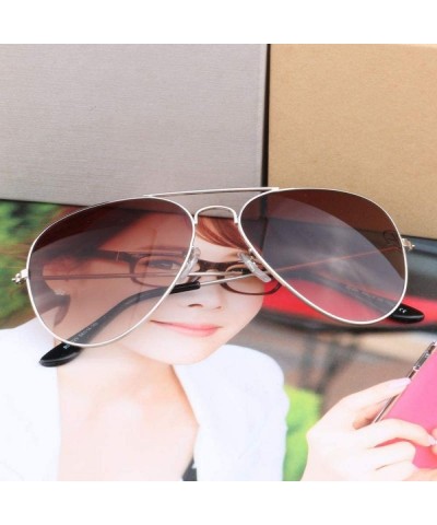 Goggle Popular Sunglasses - popular Sunglasses New metal resin sun 3025 wholesale - Black Frame Double Gray Slice - C618AZA9O...