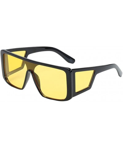 Rimless Sunglasses Mens Polarized Irregular - A - CE18TR5AW7U $19.08