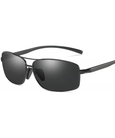 Round Sunglasses UV cut glasses Unisex Unisex super lightweight Sunglasses MDYHJDHHX - Black - CT18X5KH52T $44.87