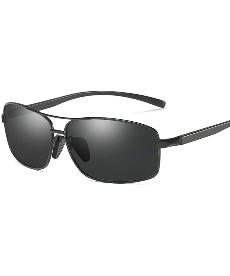 Round Sunglasses UV cut glasses Unisex Unisex super lightweight Sunglasses MDYHJDHHX - Black - CT18X5KH52T $45.46