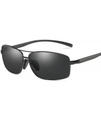 Round Sunglasses UV cut glasses Unisex Unisex super lightweight Sunglasses MDYHJDHHX - Black - CT18X5KH52T $45.46