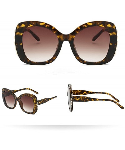 Goggle Women Vintage Big Frame Irregular Shape Sunglasses Eyewear Retro Unisex - C - C118Q4WHK3Q $8.28
