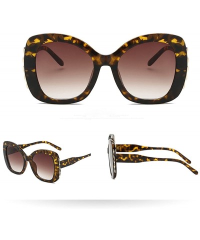Goggle Women Vintage Big Frame Irregular Shape Sunglasses Eyewear Retro Unisex - C - C118Q4WHK3Q $8.28