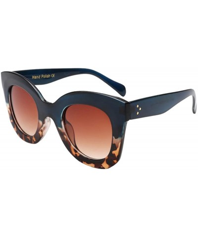 Goggle Sunglasses for Women Men Oversized Sunglasses Oval Goggles Retro Glasses Eyewear Sunglasses - F - CJ18QYMTTDS $9.42