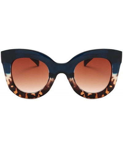 Goggle Sunglasses for Women Men Oversized Sunglasses Oval Goggles Retro Glasses Eyewear Sunglasses - F - CJ18QYMTTDS $9.42