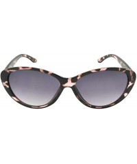 Cat Eye Fashion Cat Eye Full Reading Lens Sunglasses R99 - Rose Tortoise Gray Lenses - CB18G2CMXCW $16.91