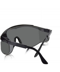 Rectangular Fitover Sunglasses Polarized Lens Cover Wear Over Prescription Glasses - CE19CR5KYYS $10.62