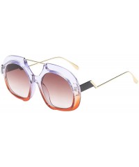 Rimless Sunglasses for Women Chic Sunglasses Vintage Sunglasses Oversized Glasses Eyewear Sunglasses for Holiday - B - C918QT...
