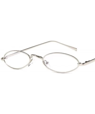 Oval Droplets Oval Sunglasses Women Retro Small Women Sun Glasses Ladies Eyewear 7 - 6 - CJ18XGDTA2G $19.33