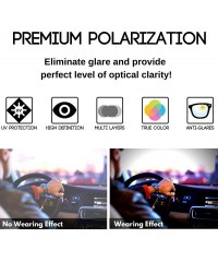 Round Polarized Sunglasses Driving Protection 53116 P1 1 - Gold Frame/Dark Grey Polairzed Lens - C6194QOD4UY $22.55