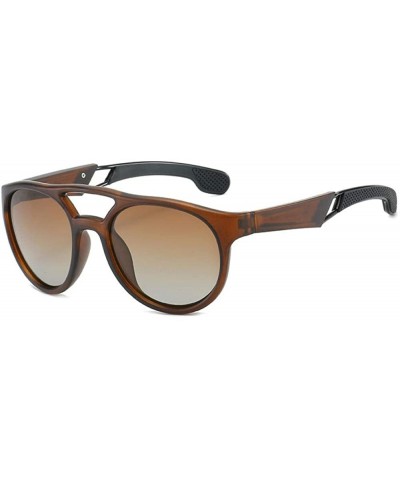 Aviator Polarized Sunglasses Retro Men'S Sports Polarized Sunglasses Driving Sunglasses - CU18X0CWTR6 $54.13