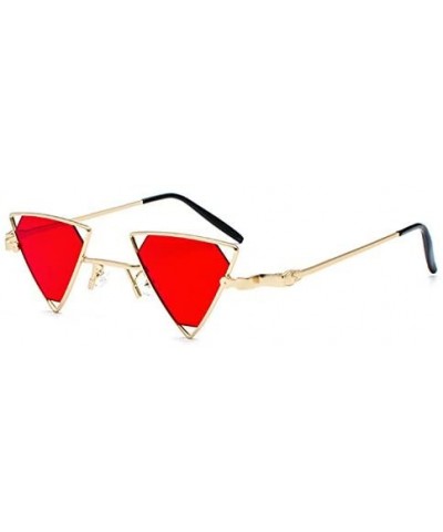 Retro Triangle Cat Eye Sunglasses | Cateye Sunglasses Vintage Yellow – LB  Diamond Store