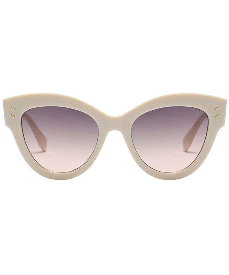 Square Sunglasses Polarized Goggles Glasses Eyewear - Yellow - CZ18QOIASDO $11.80
