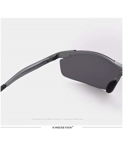 Sport Genuine quality Running Cycling sunglasses fashion polarized and UV400 ultra light Al-Mg - Grey - C818GAM36L8 $15.68