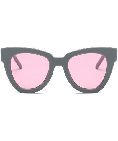 Square Sunglasses Goggles Eyeglasses Glasses Eyewear Driver - Grey - CN18QRSH9RU $9.95
