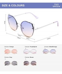 Cat Eye Retro Cat Eye Small Lenses Sunglasses Slender Metal Frame Ladies Fashion Vintage Triangle Sun Glasses For Women - C61...