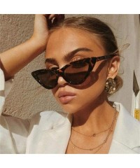 Aviator 2019 Fashion Sunglasses Woman Brand Designer Vintage Retro Triangular Cat C9 - C6 - C918YZTTO0C $7.26