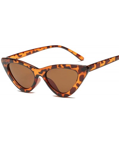 Aviator 2019 Fashion Sunglasses Woman Brand Designer Vintage Retro Triangular Cat C9 - C6 - C918YZTTO0C $7.26