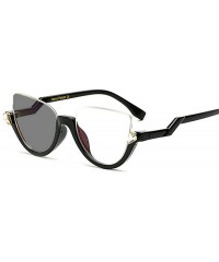 Oval Transition Sunglasses Photochromic Eyeglasses Finished - Black-400 - CJ18Q52QG6I $21.62