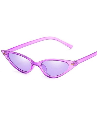 Aviator Women Vintage Cat Eye Sunglasses Brand Designer Triangle Ladies Retro Leopard - Red Gray - CU18YQUHTX0 $9.87
