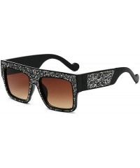 Sport Women Sunglasses Oversized Rhinestone Ladies Fashion Stylish Eyewear - B - C518Q6ZTCYU $17.55