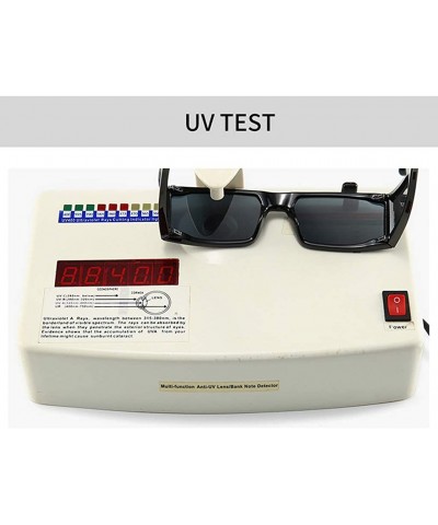 Shield Side Shield Sunglasses Men Silver Mirror Rectangular Sun Glasses for Women Uv400 - Leopard With Brown - CA194XDK650 $1...