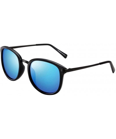 Sport Sunglasses Sunglasses Polarized Fashion Colorful - Blue - C218WITGOQ7 $42.24