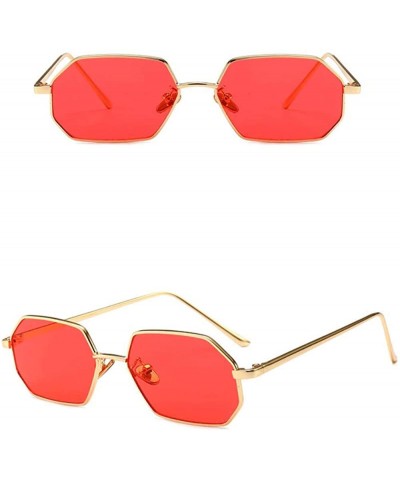 Square Vintage Small Sunglasses Women Ladies Fashion Shade - 3 - CP18RZY7W08 $19.72