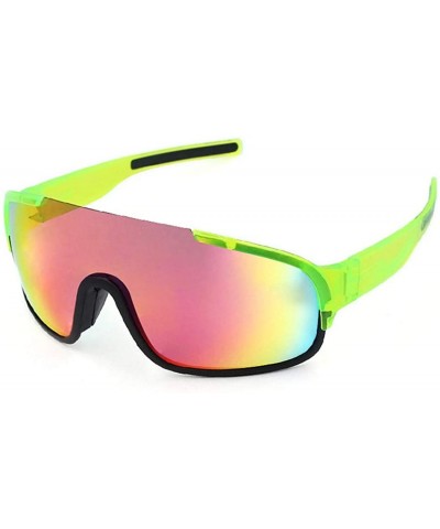 Goggle Mountain bike riding glasses - men and women outdoor polarized riding mirror 3 lenses - D - CK18RAZON76 $93.26