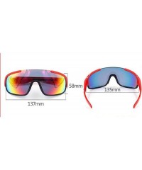 Goggle Mountain bike riding glasses - men and women outdoor polarized riding mirror 3 lenses - D - CK18RAZON76 $54.94